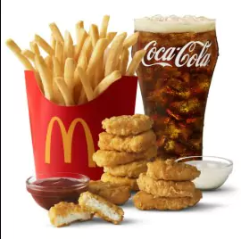 10 piece Chicken McNuggets® Meal