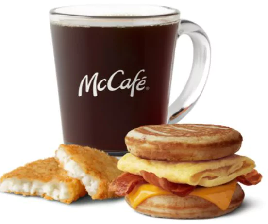 Bacon, Egg & Cheese McGriddles® Meal
