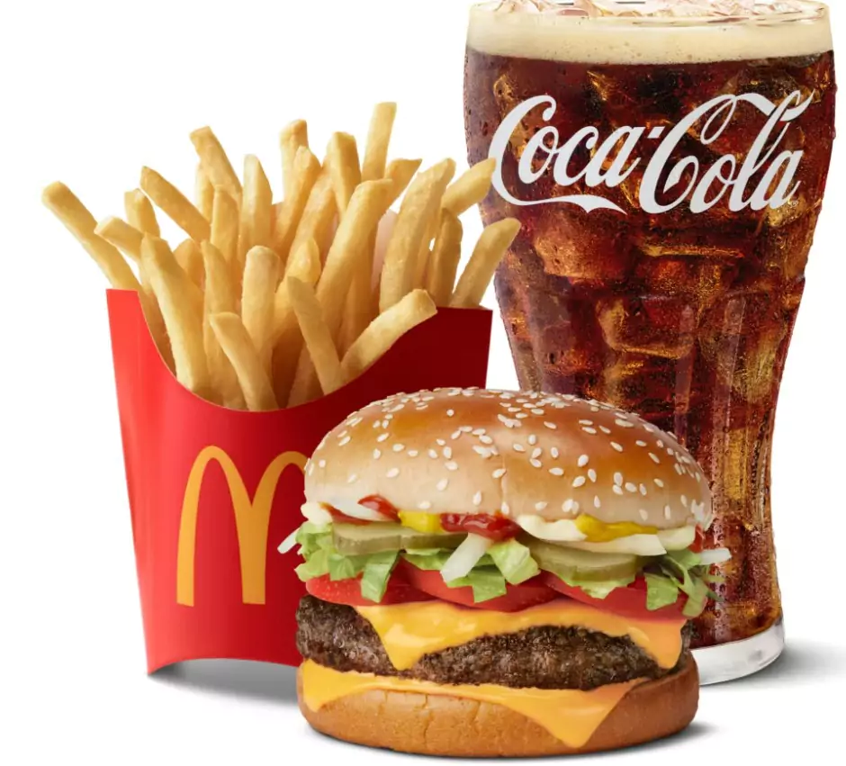 Quarter Pounder®* with Cheese Deluxe Meal